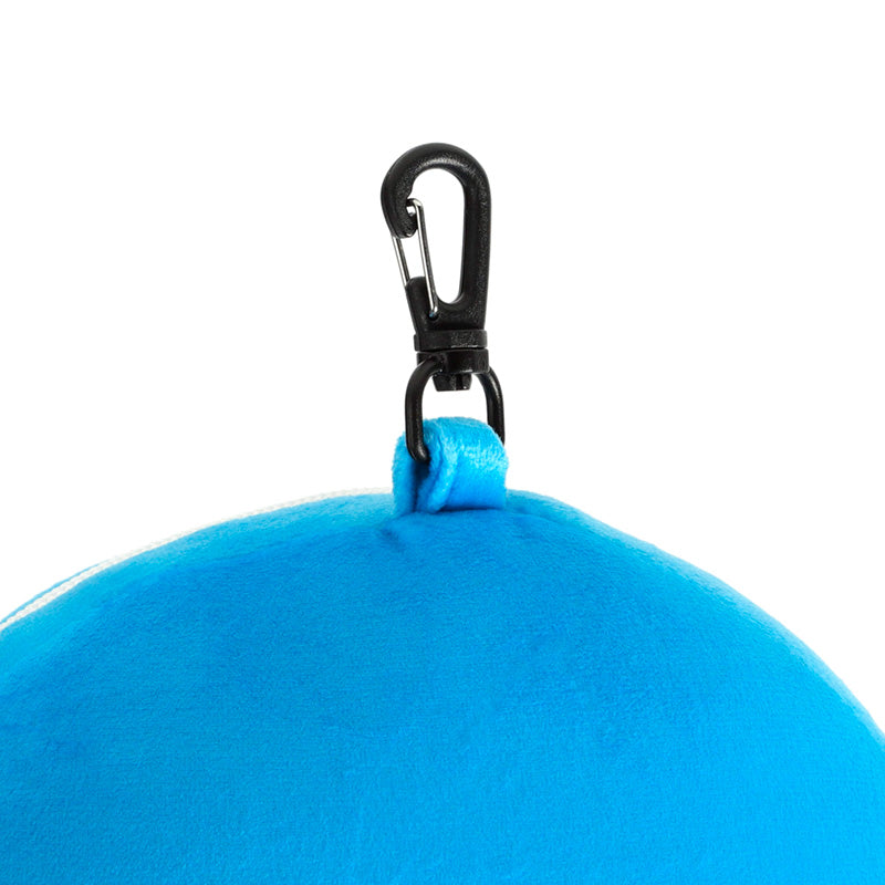 Travel pillow and eye mask in Yellow Submarine design for relaxation