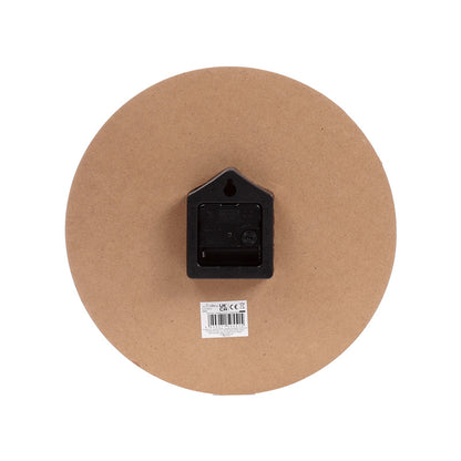 Lisa Parker Warriors of Winter Wolf Wall Clock mounted on wall