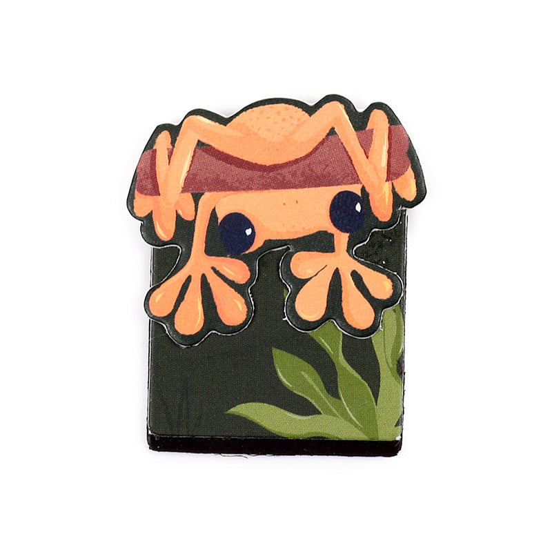 Giftable Tropical Frogs Bookmark Set