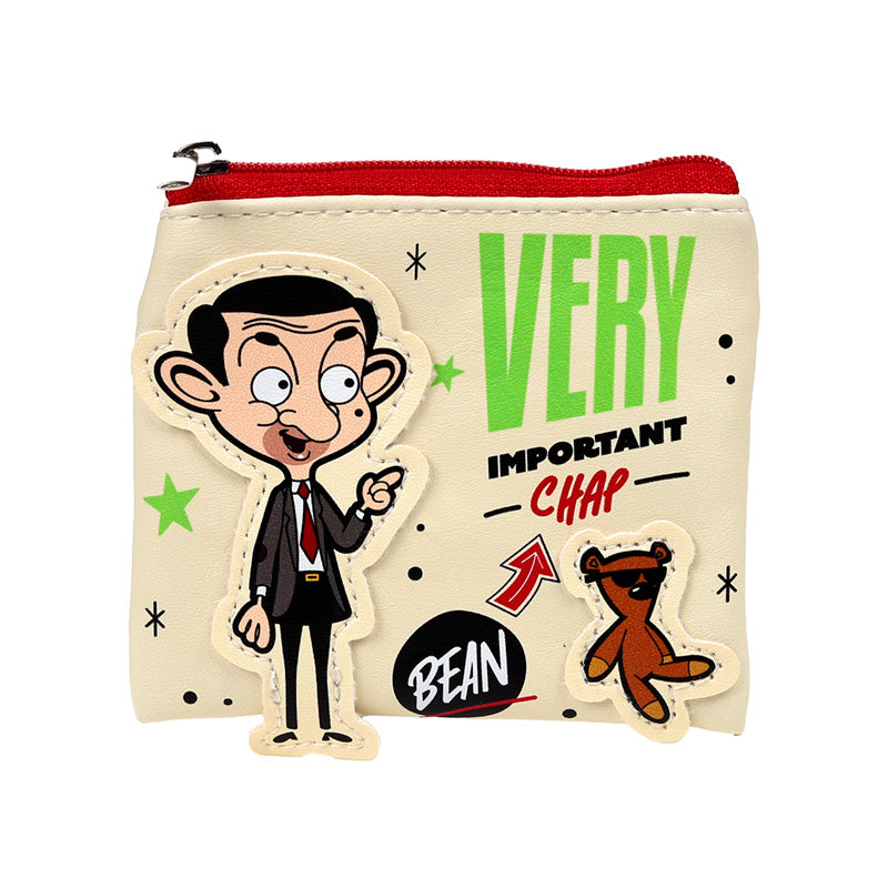 Mr Bean & Teddy Shaped Change Purse interior