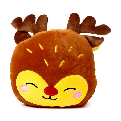 Cozy Blankeazzz Plush Toy and Travel Blanket in festive design