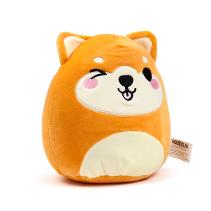 Shuggs the Shiba Inu plush toy side view