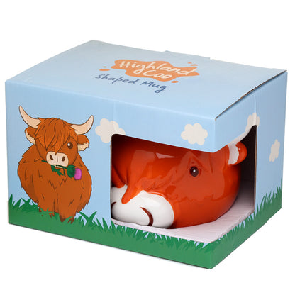Highland Coo Cow Mug - Lifestyle Image
