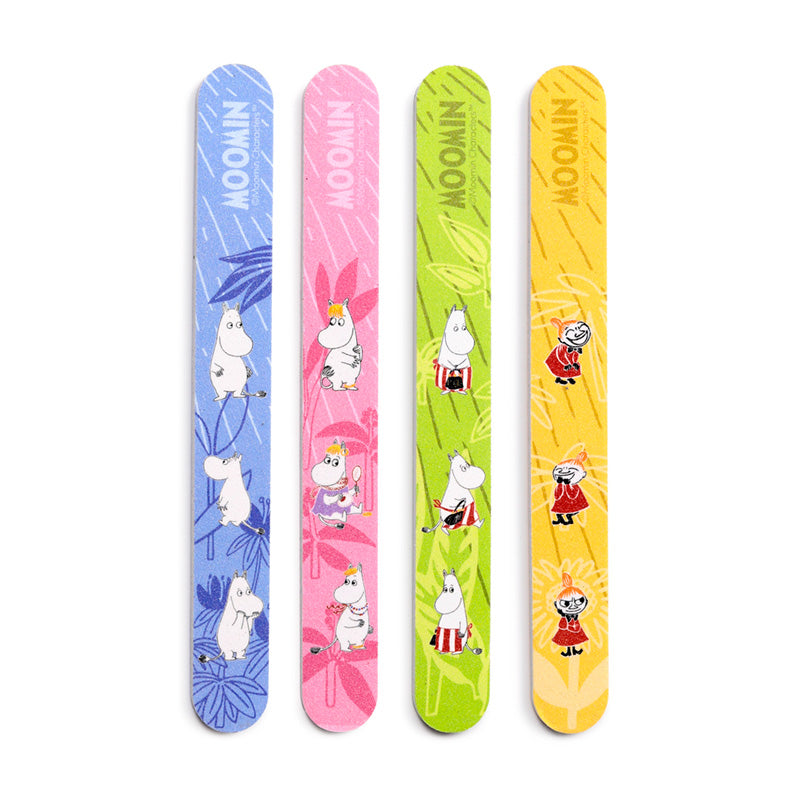 Close-up of Moomin Tammi Nail File artwork