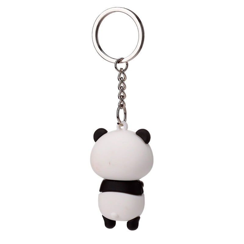 Adoramals Susu the Panda Keyring displayed with other gifts
