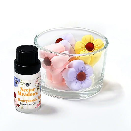 Gypsum Stone Diffuser with Nectar Meadows Honeysuckle scent