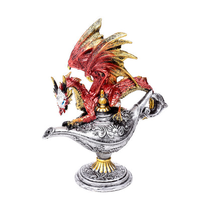 Intricate design of Dark Legends Dragon ornament