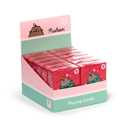 Pusheen-themed collectible playing cards for gifting