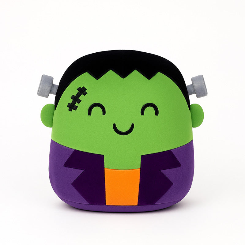 Squidglys Plush Toy - Spooky Frankenstein for Halloween decor