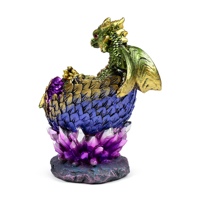 Fantasy Decor - Elements Dragon Hatching Crystal Egg