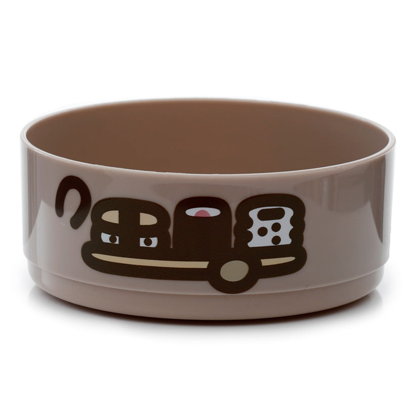 Pusheen the Cat Bento Round Stacked Lunch Box - Open with Food