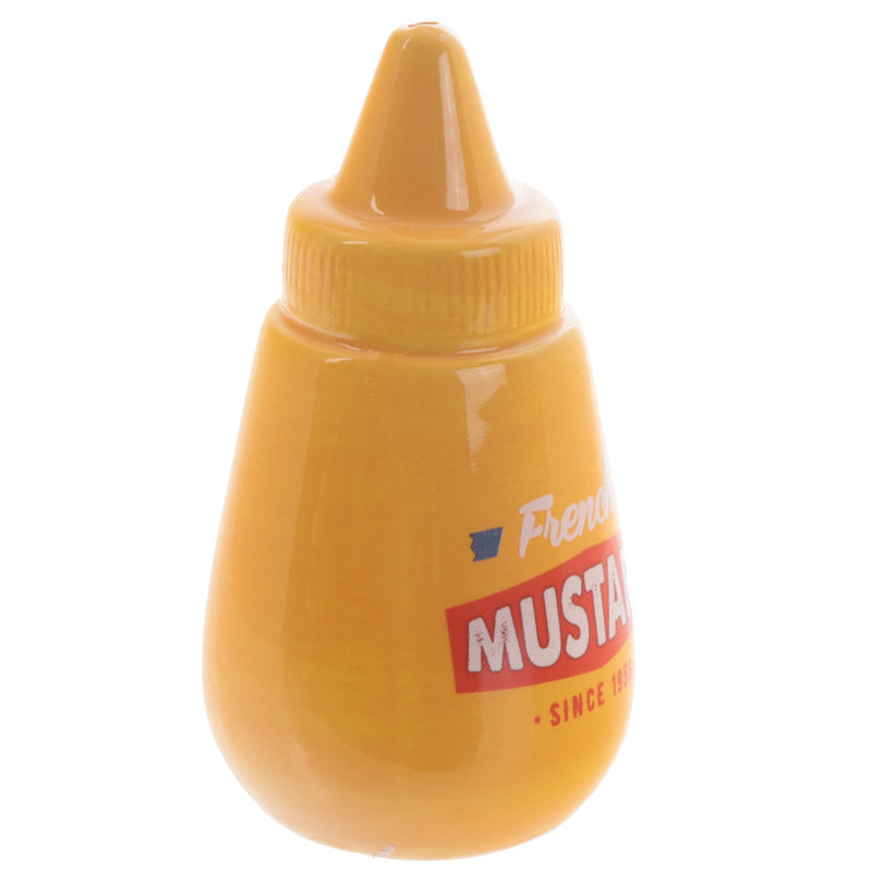 Whimsical ceramic salt and pepper set