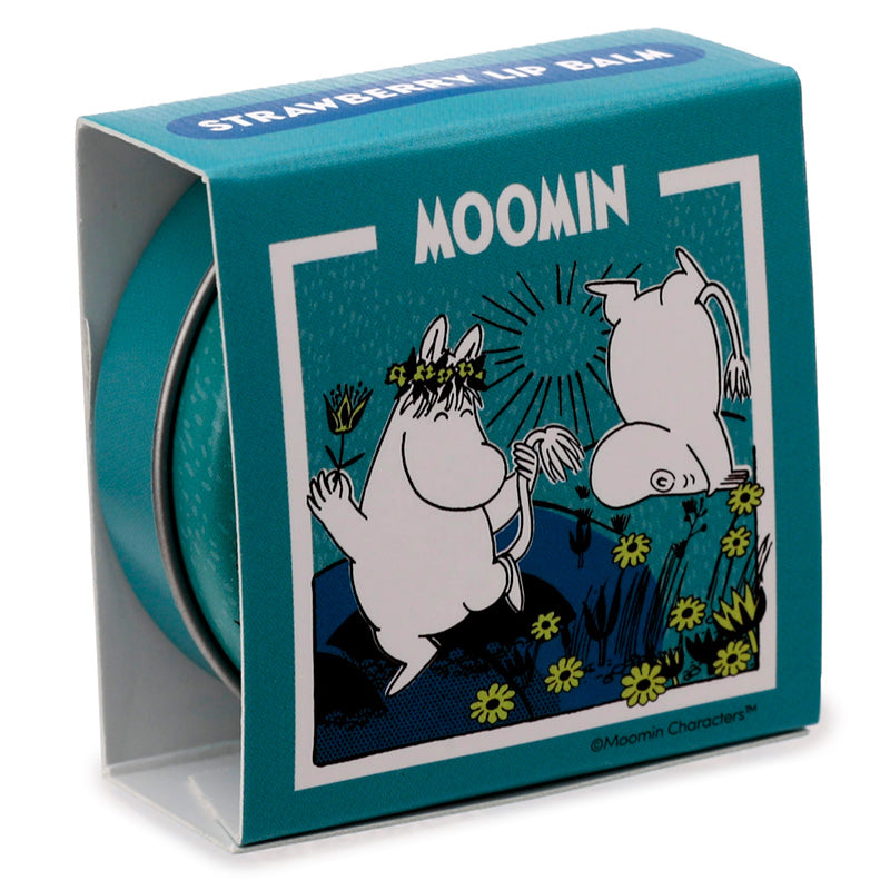 Moomin Lip Balm tin with whimsical design