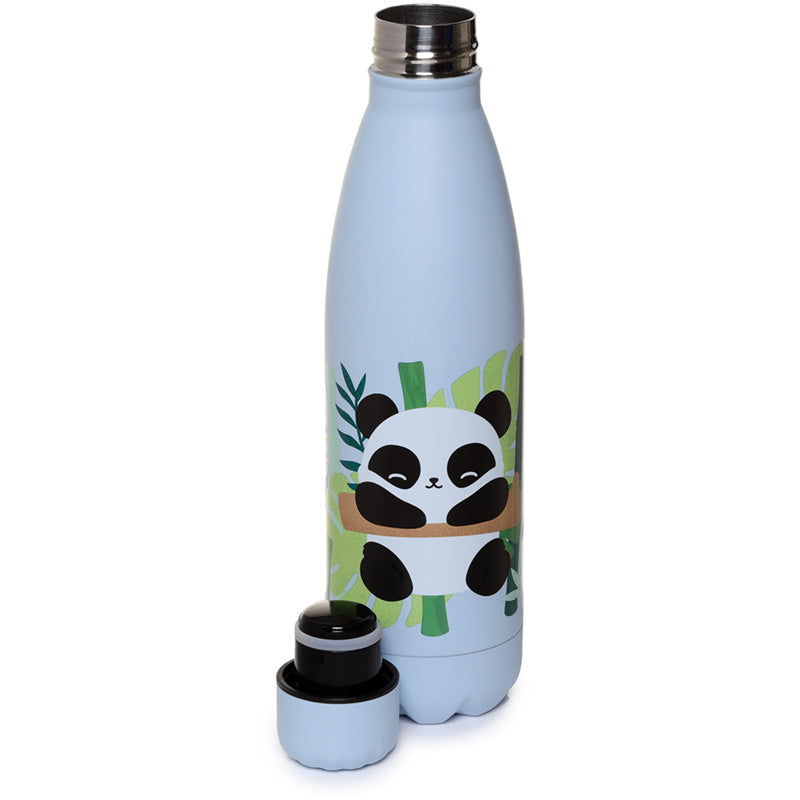 Pandarama 500ml Reusable Insulated Drinks Bottle - Side View