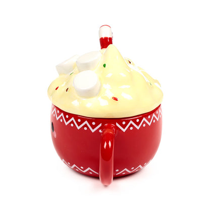 Festive Ceramic Mug with Foodiemals