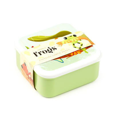 Tropical Tree Frog Lunch Box Set - Large Size