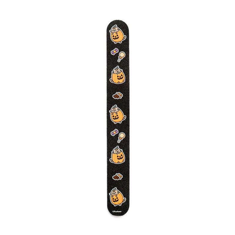 Pusheen the Cat Halloween Nail File with Halloween theme