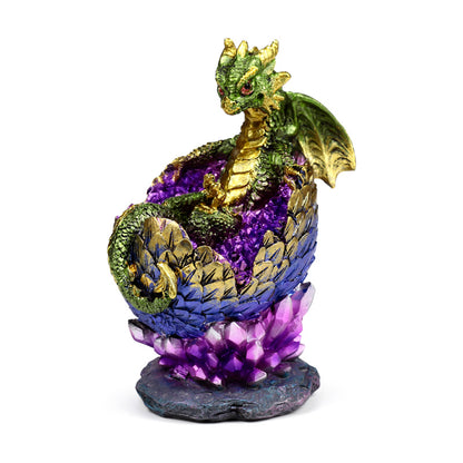 Intricate Detailing of Elements Dragon Hatching Egg