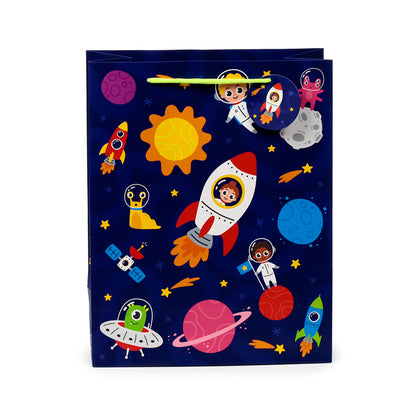 Close-up of Large Space Cadet Gift Bag handles