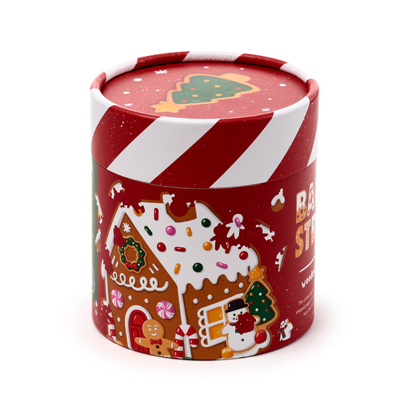 Gingerbread Baker Street scene in puzzle form