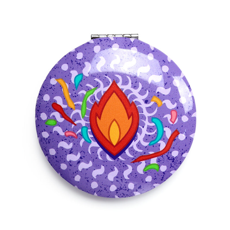 Portable Day of the Dead Compact Mirror