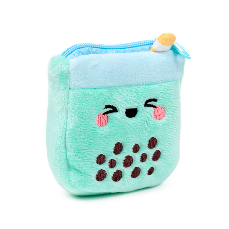 Foodiemals Bubble Tea Plush Change Purse decorative display