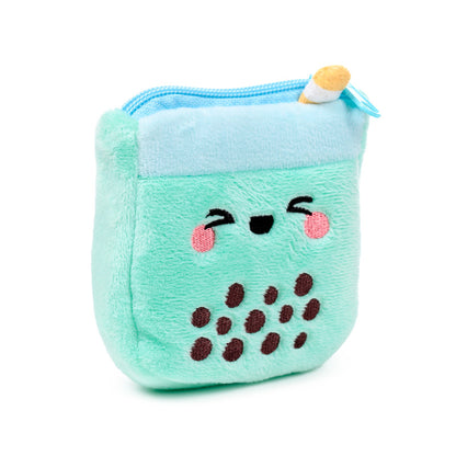 Foodiemals Bubble Tea Plush Change Purse decorative display