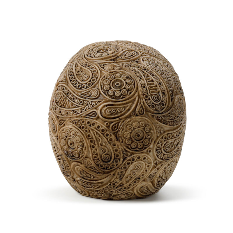 Damask Skull Ornament showcasing its elegant design