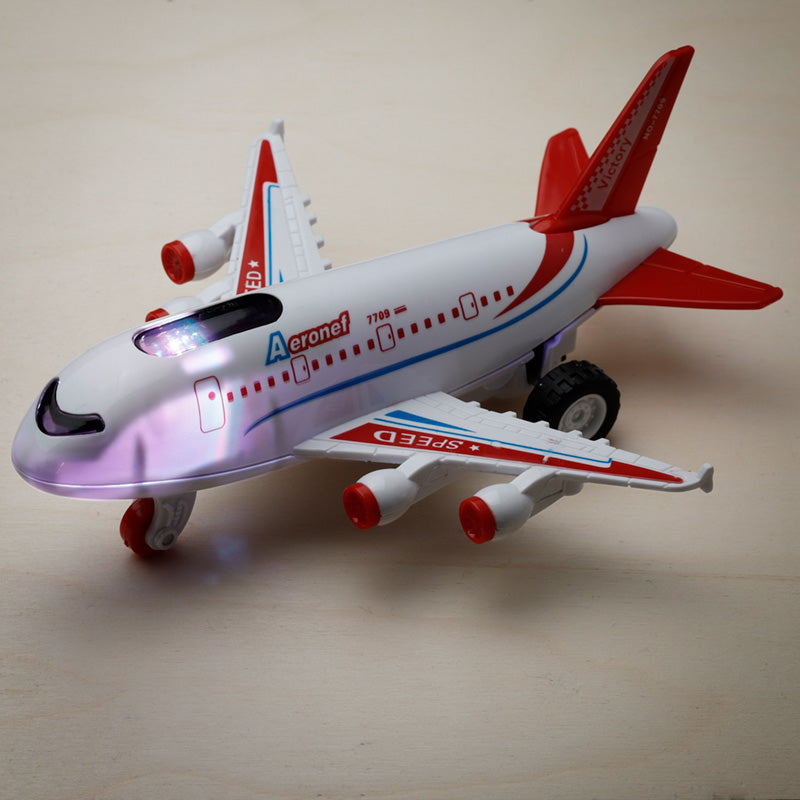Kids Jumbo Jet Aeroplane Toy for Imaginative Play