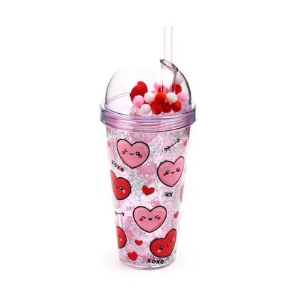 J'Adoramals Hearts Decorative Drinkware