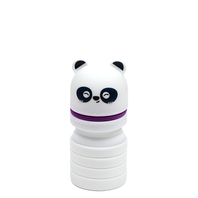 Adoramals Panda Silicone Pop Up Pencil Case - Lifestyle Image
