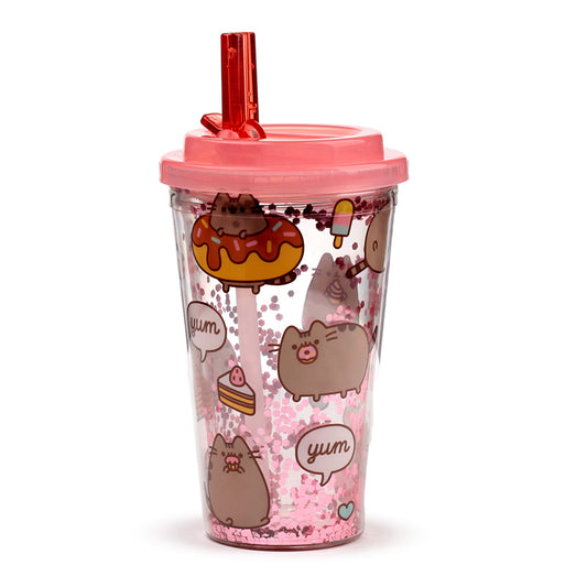 Pusheen Foodie Shatterproof Double Walled Cup with Lid