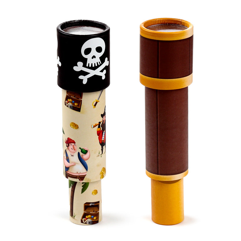 Jolly Rogers Pirates Kaleidoscope in a playful setting