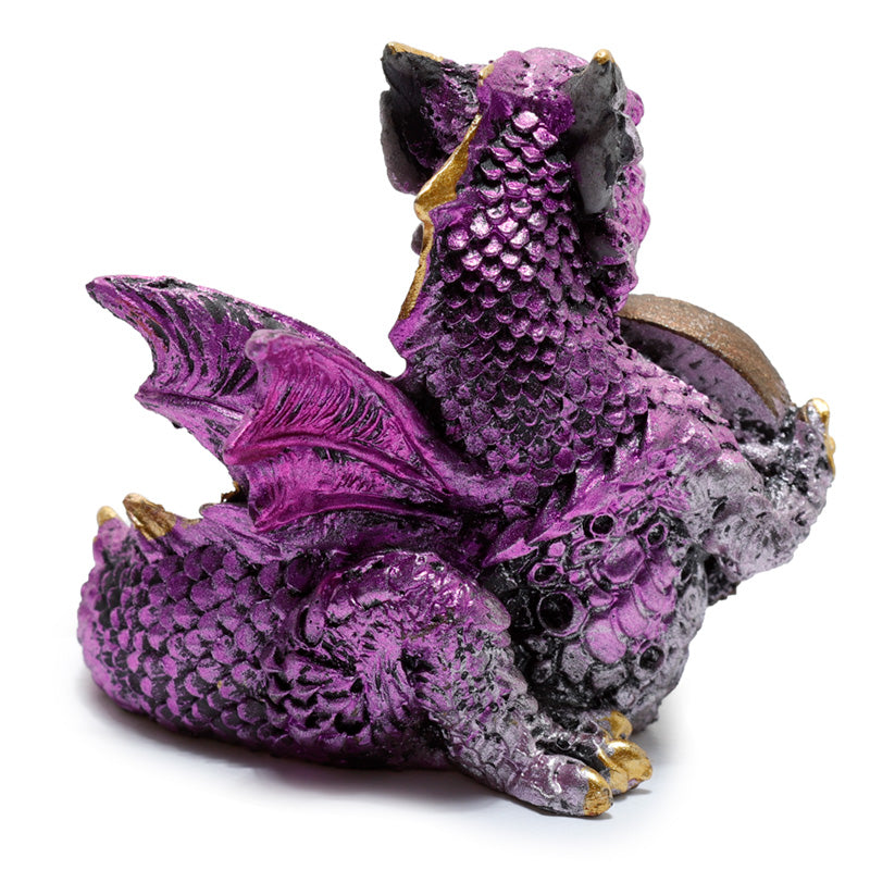 Close-up of the Elements Dragon - Gemstone Shield ornament