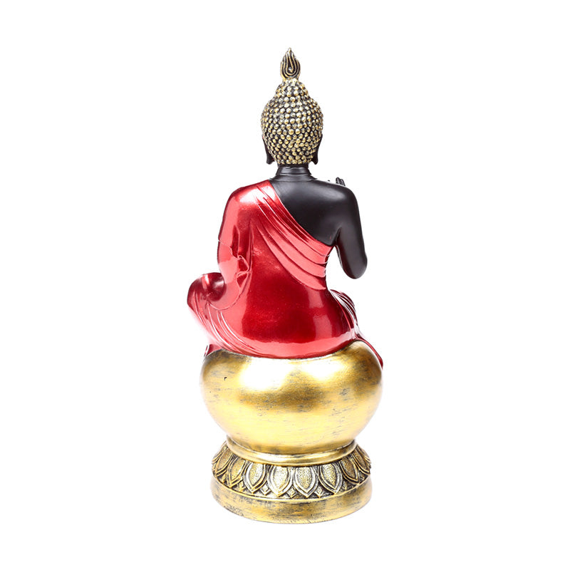 Thai Buddha Figurine showcasing vibrant colours