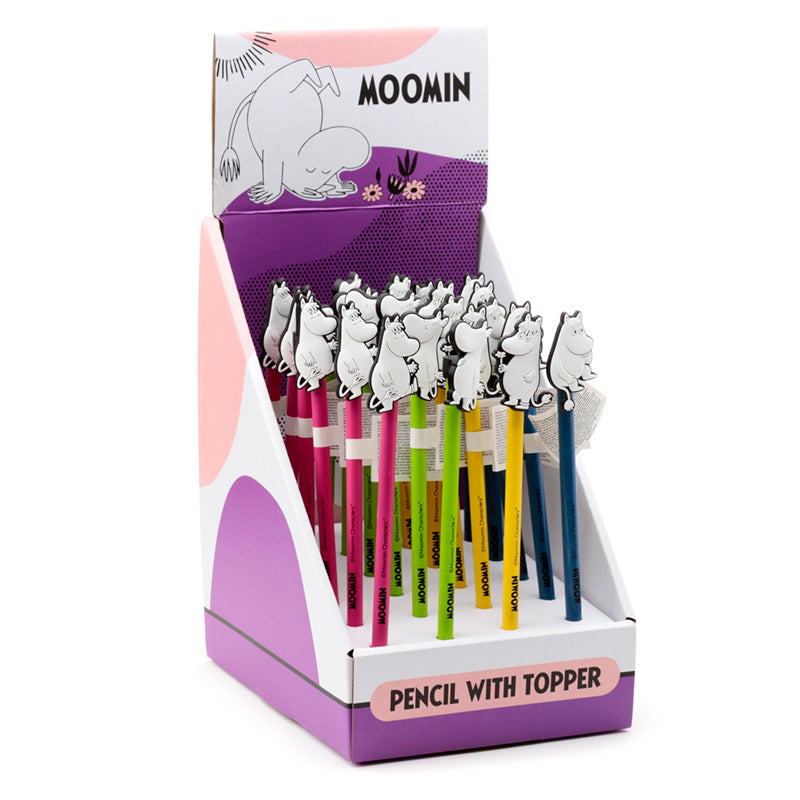 Moomin Pencil with PVC Topper - Front View