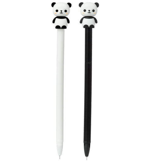 Adoramals Panda Fine Tip Pen with Topper