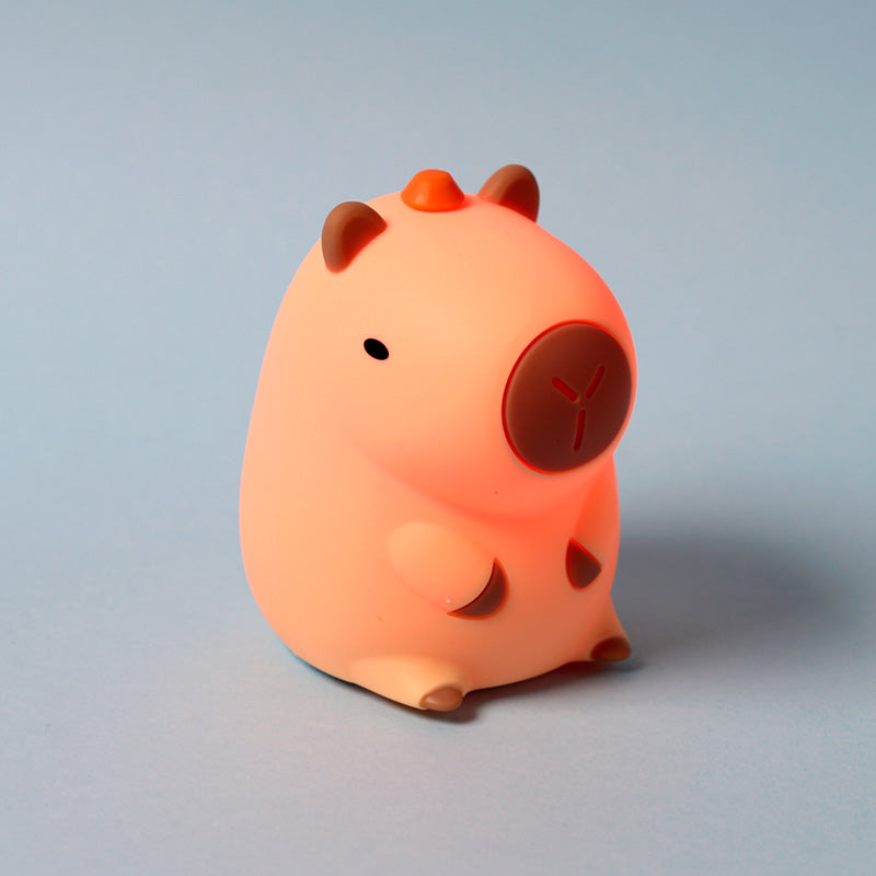 Rechargeable Capybara Sleep Lamp for Kids