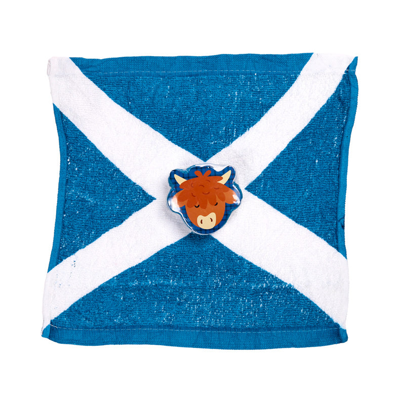 Practical Compressed Travel Towel - Scotland gift idea