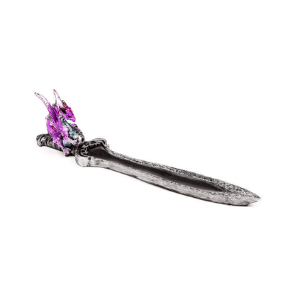 Dark Legends Mini Amethyst Dragon Incense Burner