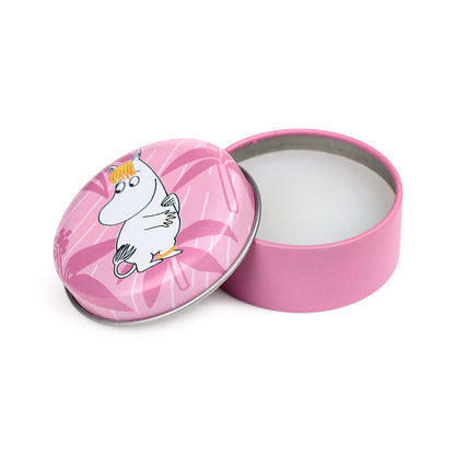 Moomin Tammi Lip Balm tin with whimsical design