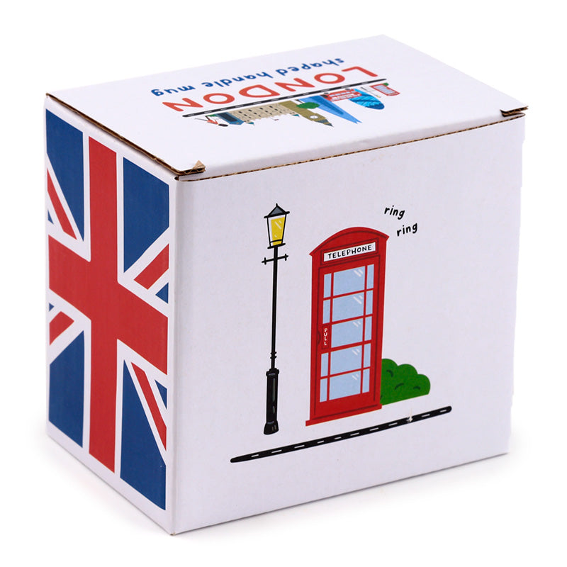 Decorative London Telephone Box Mug for home decor