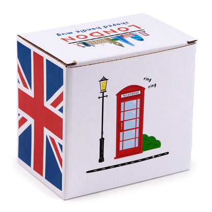 Decorative London Telephone Box Mug for home decor