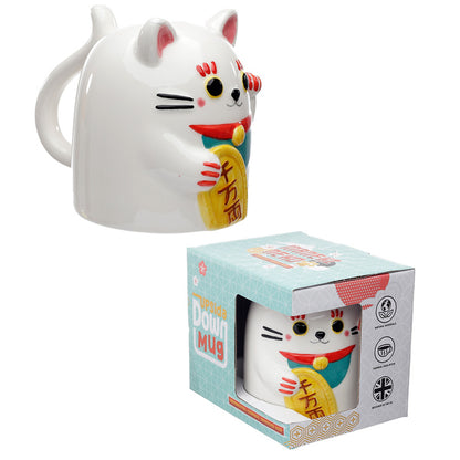 Charming Maneki Neko Lucky Cat Mug