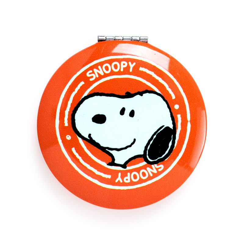 Peanuts Snoopy & Woodstock Compact Mirror with vibrant illustrations