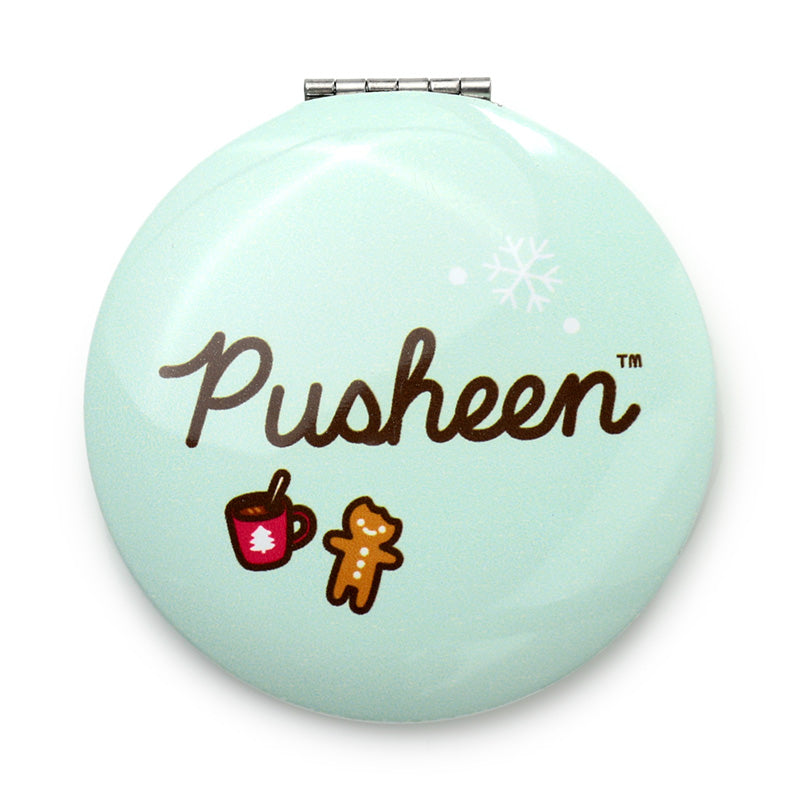 Pusheen the Cat Christmas Compact Mirror gift presentation
