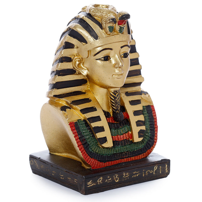 Collectible Tutankhamun Bust Decorative Piece