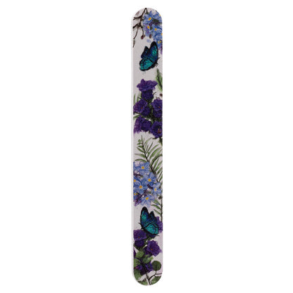 Butterfly Meadows Nail File displayed with other beauty items
