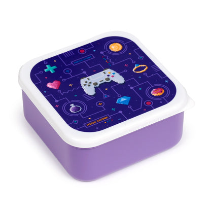 Lunch Boxes Set of 3 - Game Over, Extra Large Size