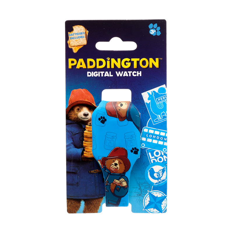 Paddington Bear Silicone Digital Watch - Back View